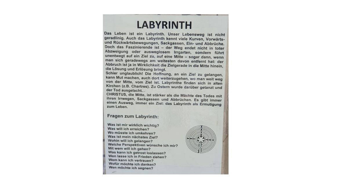 Labyrinthbeschreibung